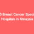 Top 30 Lung Cancer Specialized Hospitals in Malaysia