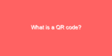 What is a QR code?