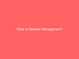 What Is Release Management?